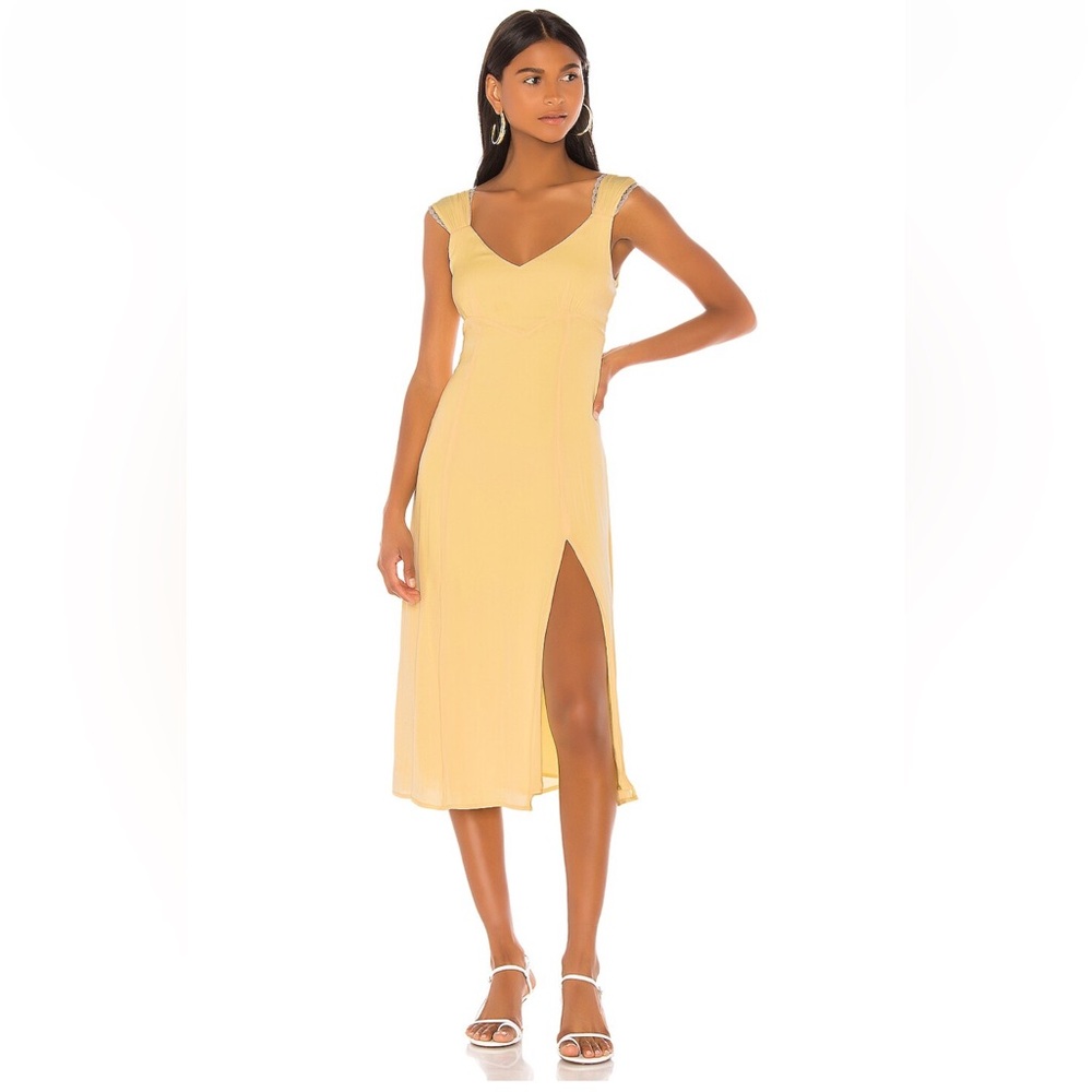LPA Giovanna Dress in Yellow